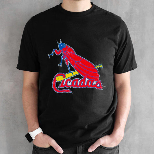 The St. Louis Cicadas baseball team shirt