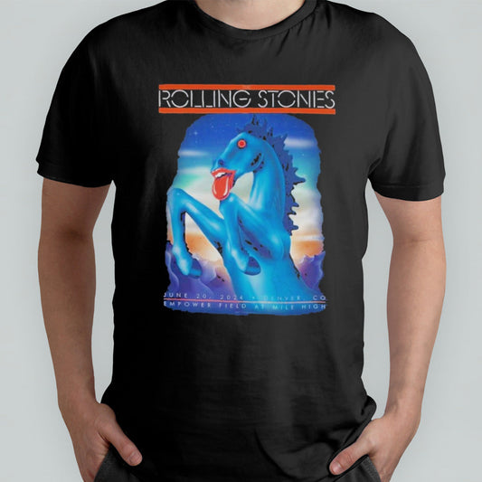 The Stones Empower Field At Mile High 2024 T-Shirt