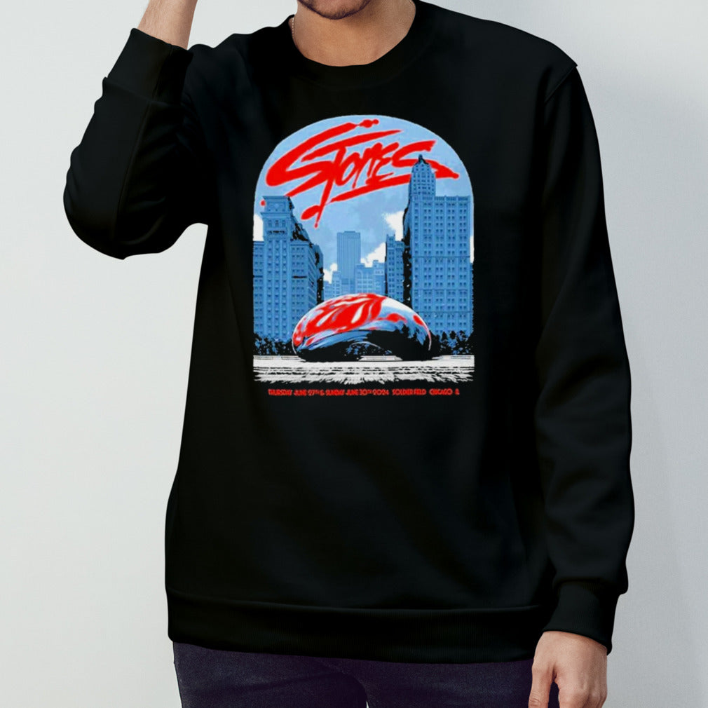 The Stones The Concerts Solider Field Chicago 2024 T-Shirt