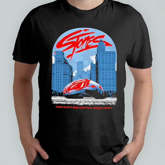 The Stones The Concerts Solider Field Chicago 2024 T-Shirt
