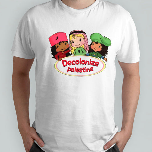 The Strawberry Shortcake Decolonize Palestine shirt