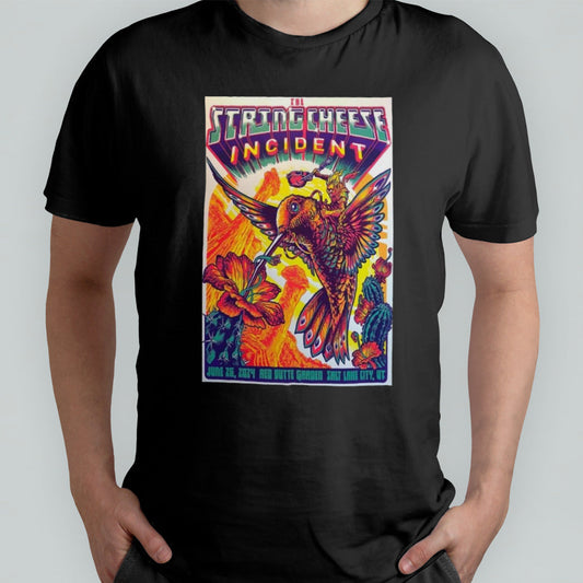The String Cheese Incident June 26 2024 Salt Lake City UT Poster Shirt