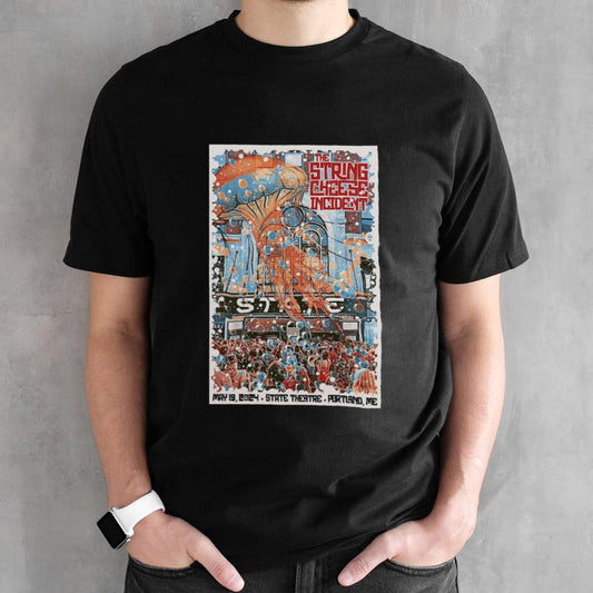 The String Cheese Incident Portland 2024 May 19 State Theatre ME Event Poster shirt