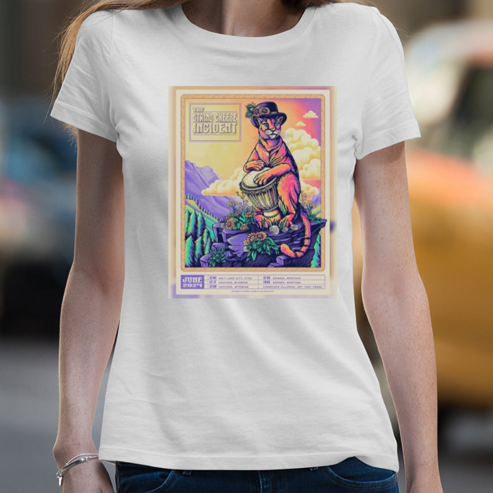 The String Cheese Incident at Conscious Alliance Summer June 2024 Tour Dates Shirt