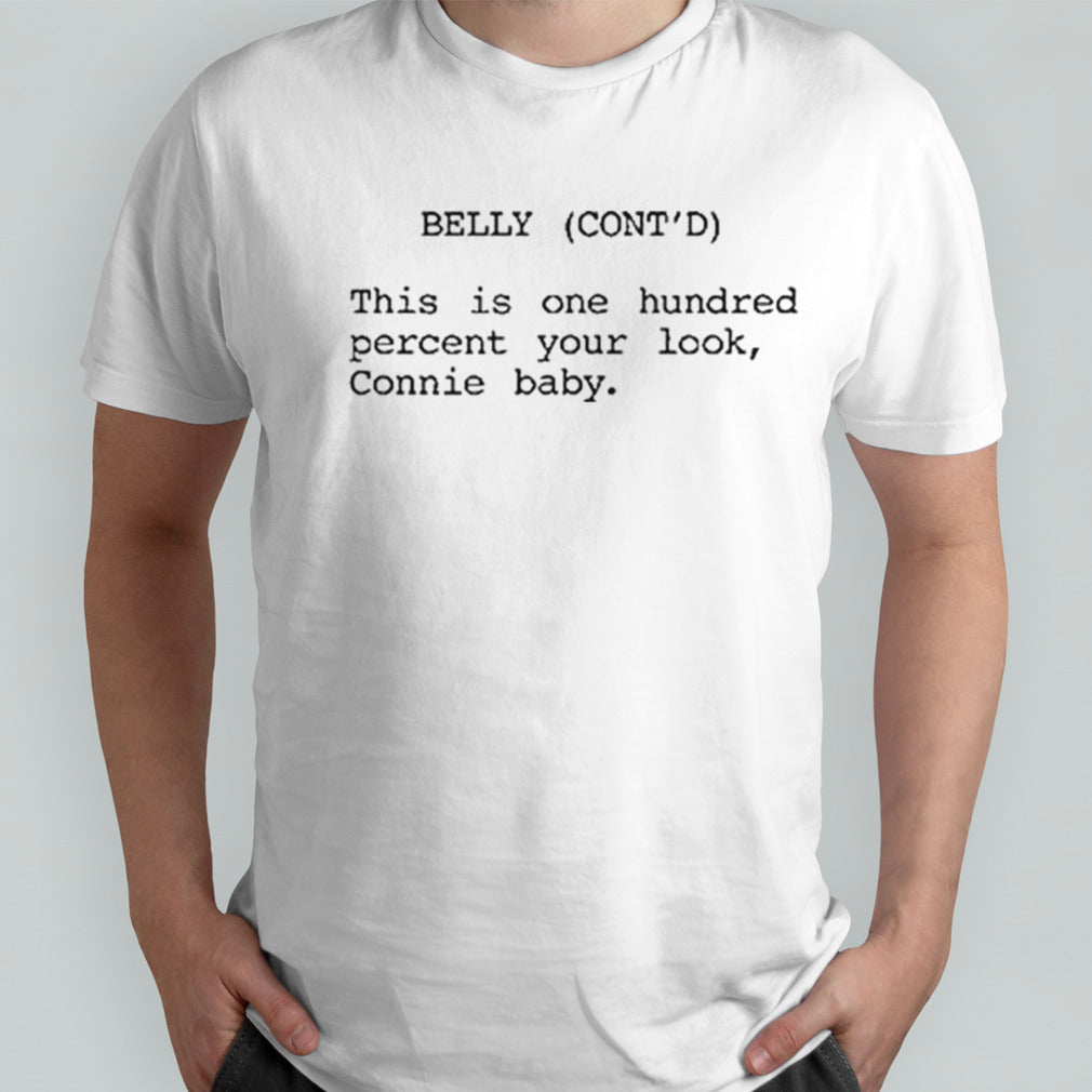 The Summer I Turned Pretty â€“ Belly Script Quote T-shirt