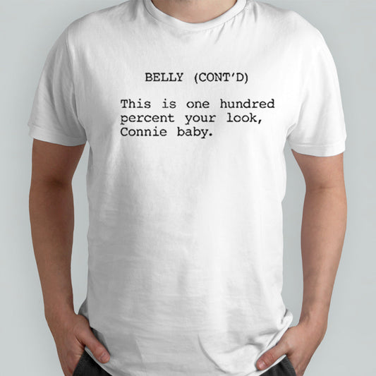 The Summer I Turned Pretty â€“ Belly Script Quote T-shirt