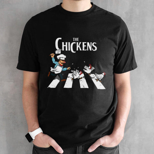 The Swedish Chef Chasing Chickens Across Abbey Road Shirts