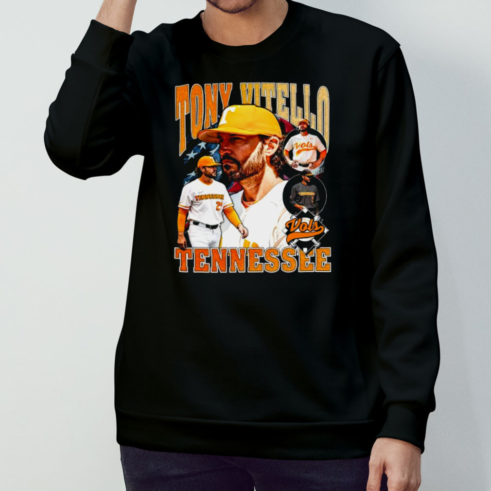 The Tony Vitello V Tennessee Volunteers Baseball T-shirt