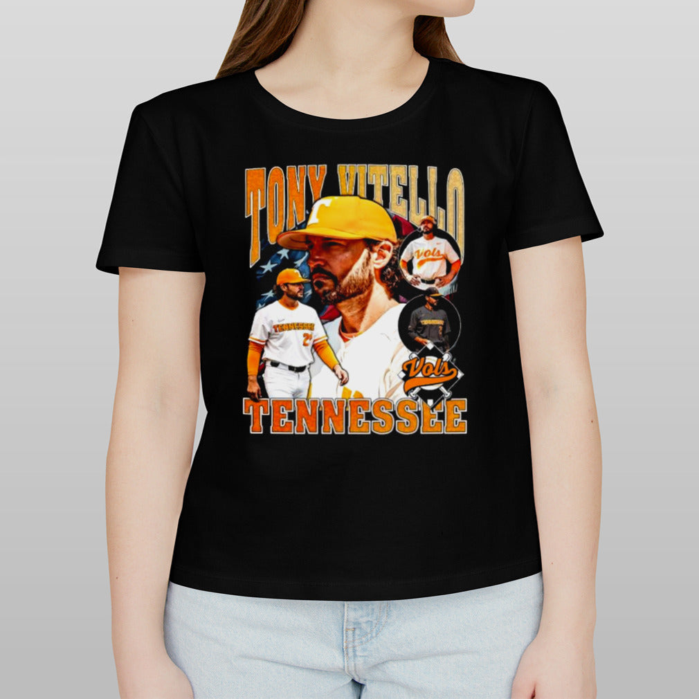 The Tony Vitello V Tennessee Volunteers Baseball T-shirt