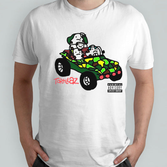 The Tortillaz wrap music shirts