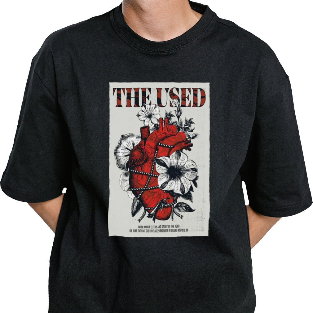 The Used June 24, 2024 Grand Rapids, MI GLC Live at 20 Monroe Poster Shirt