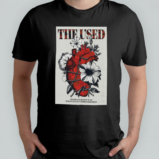 The Used June 24, 2024 Grand Rapids, MI GLC Live at 20 Monroe Poster Shirt