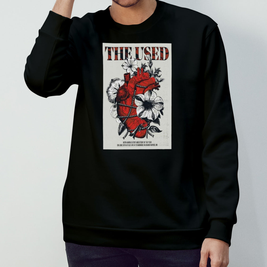 The Used June 24, 2024 Grand Rapids, MI GLC Live at 20 Monroe Poster Shirt