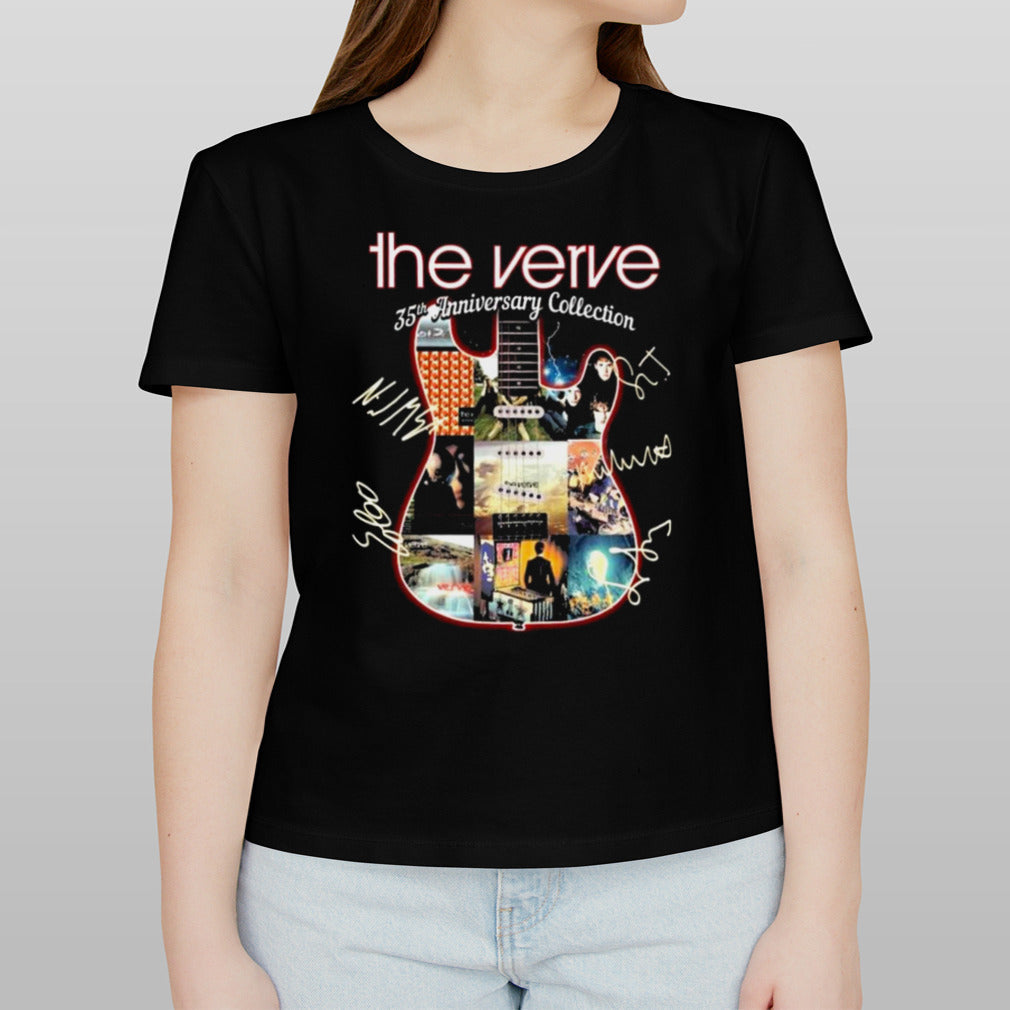 The Verve 35th Anniversary Collection Signatures T-shirt