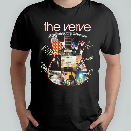 The Verve 35th Anniversary Collection Signatures T-shirt
