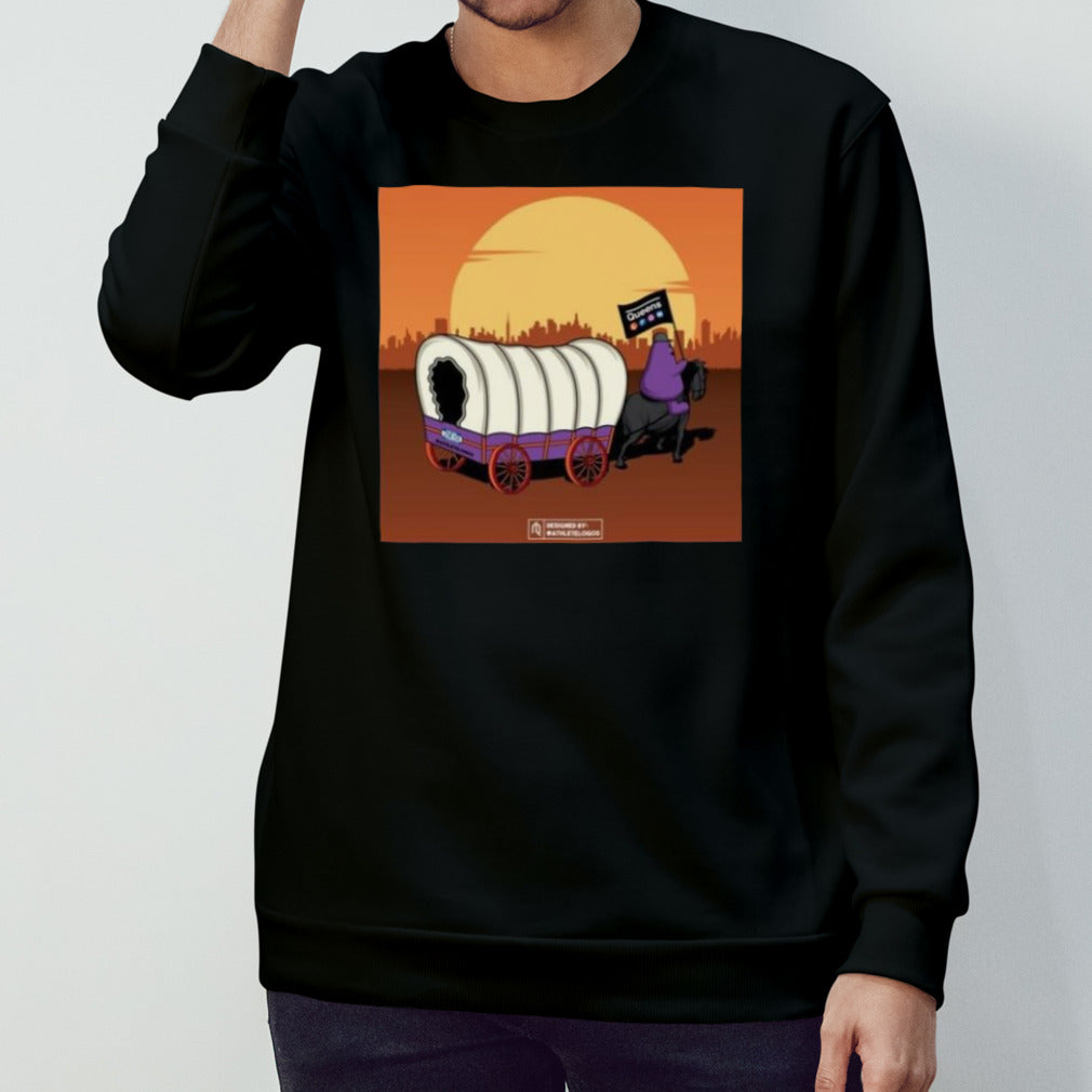 The Wagon Keeps On Rolling Queens Lfgm T-shirt