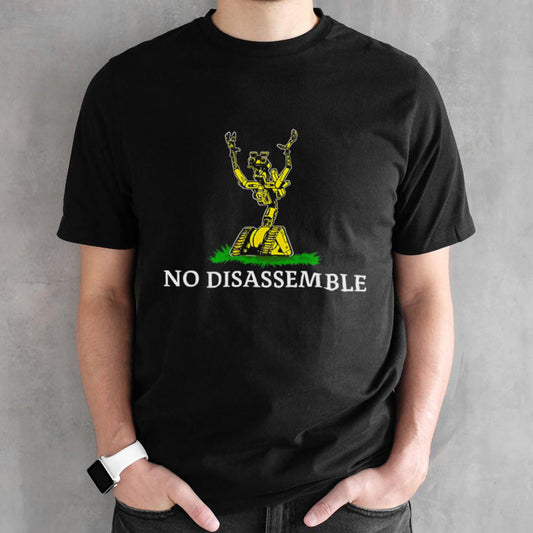 The Wall-E no disassemble shirt