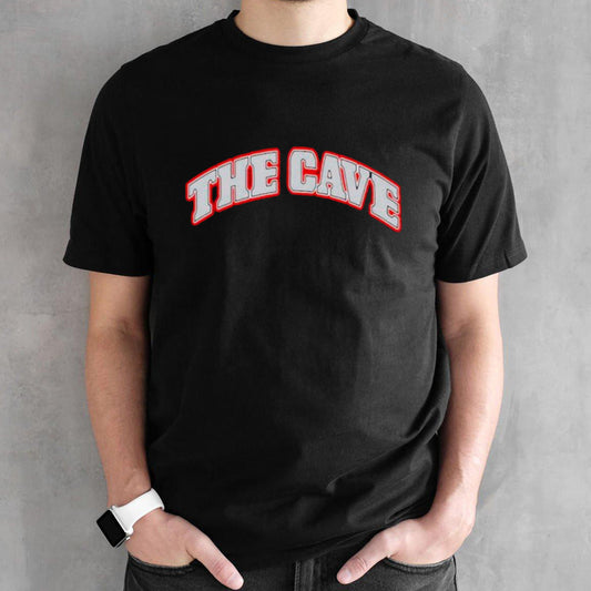 The cave college shirt