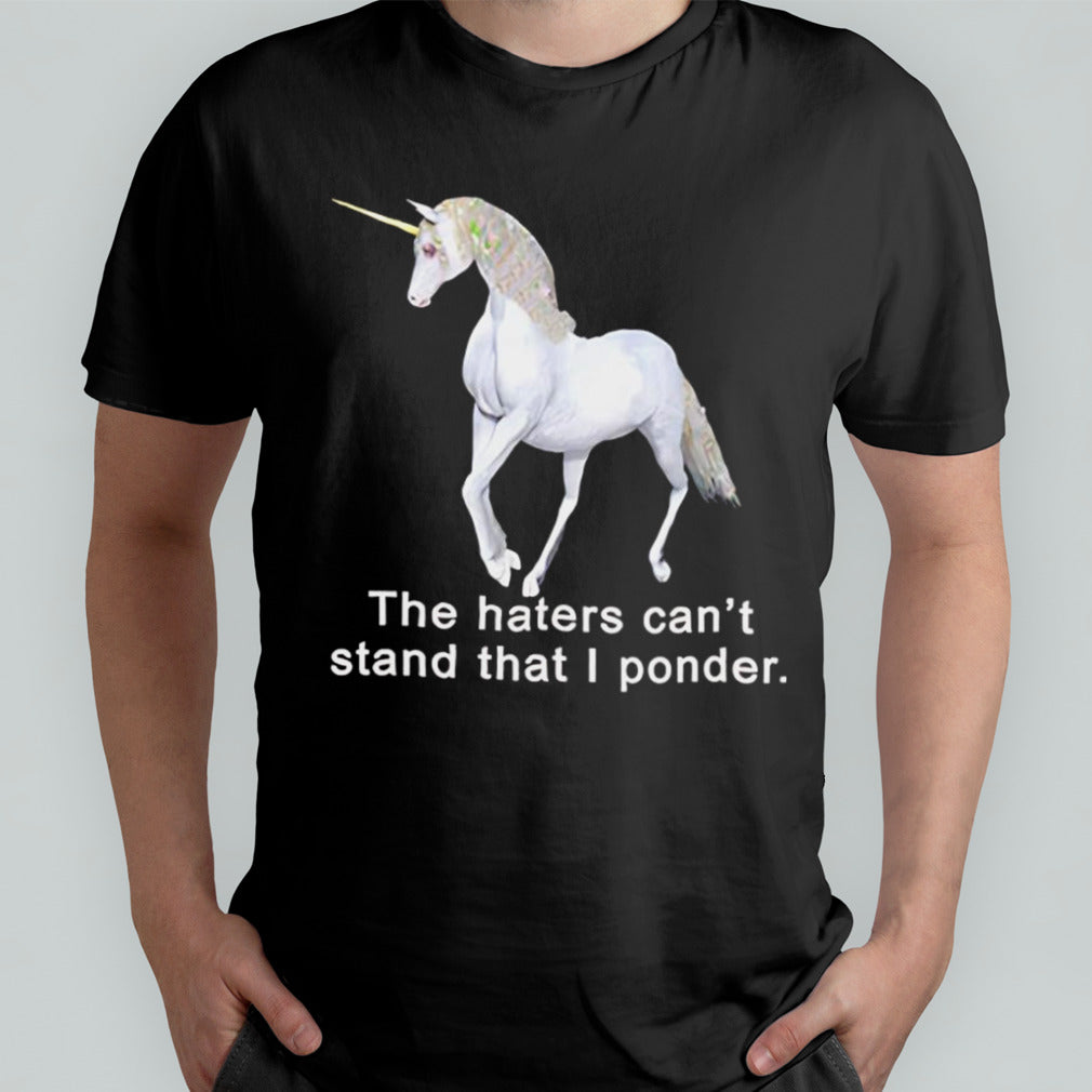The haters canâ€™t stand that i ponder unicorn shirt