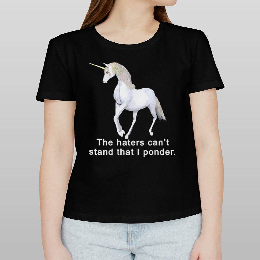 The haters canâ€™t stand that i ponder unicorn shirt
