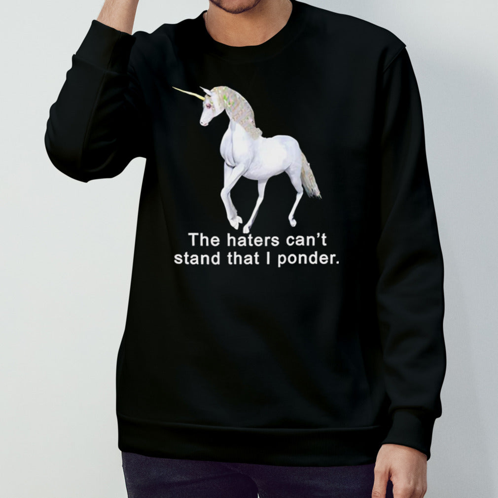 The haters canâ€™t stand that i ponder unicorn shirt