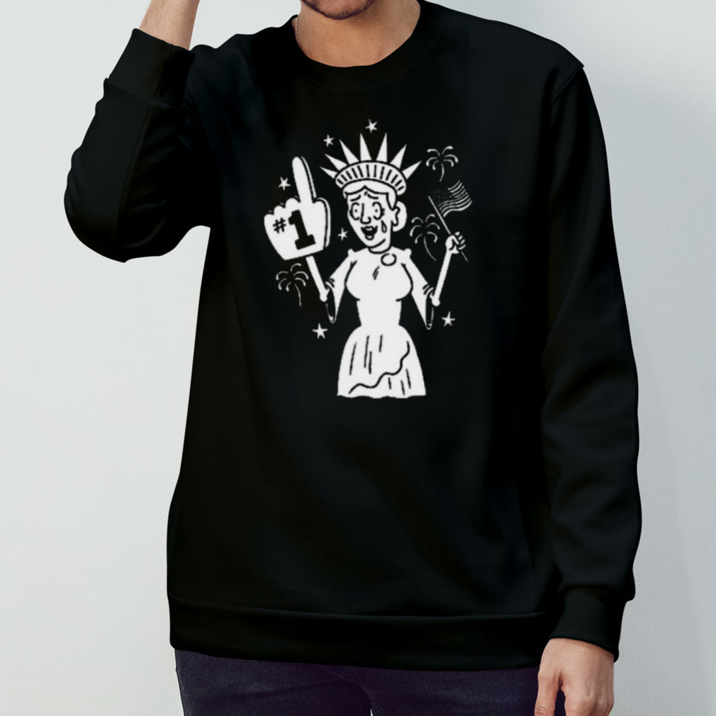 Theonion Lady Liberty Patriotic Joy Shirt