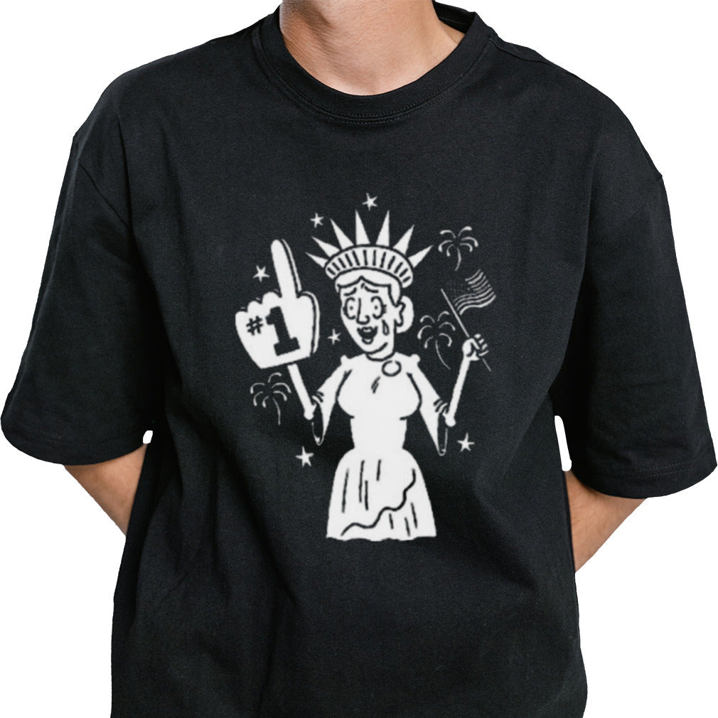Theonion Lady Liberty Patriotic Joy Shirt