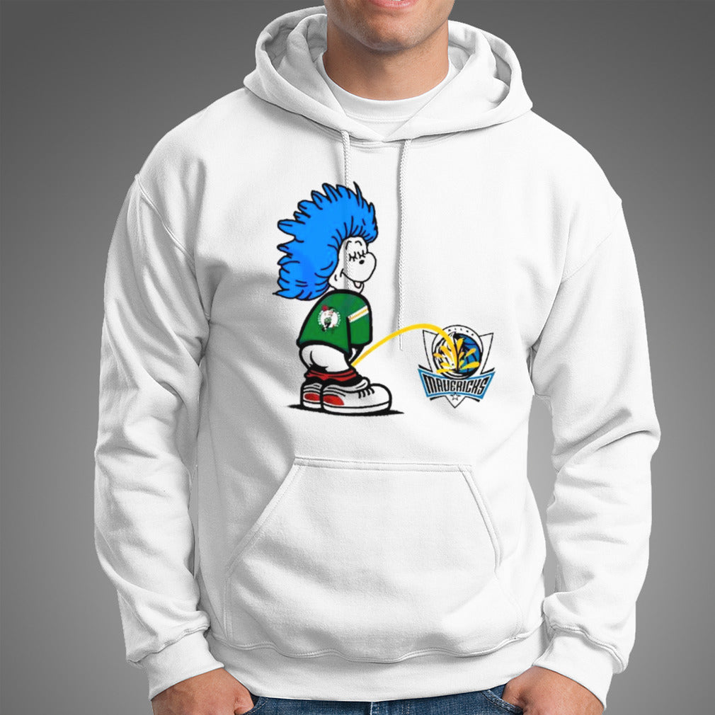 Thing One Dallas Mavericks Piss On Boston Celtics Shirt