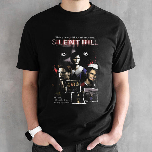 This Place Is Like A Ghost Town Silent Hill 1999 T-shirts