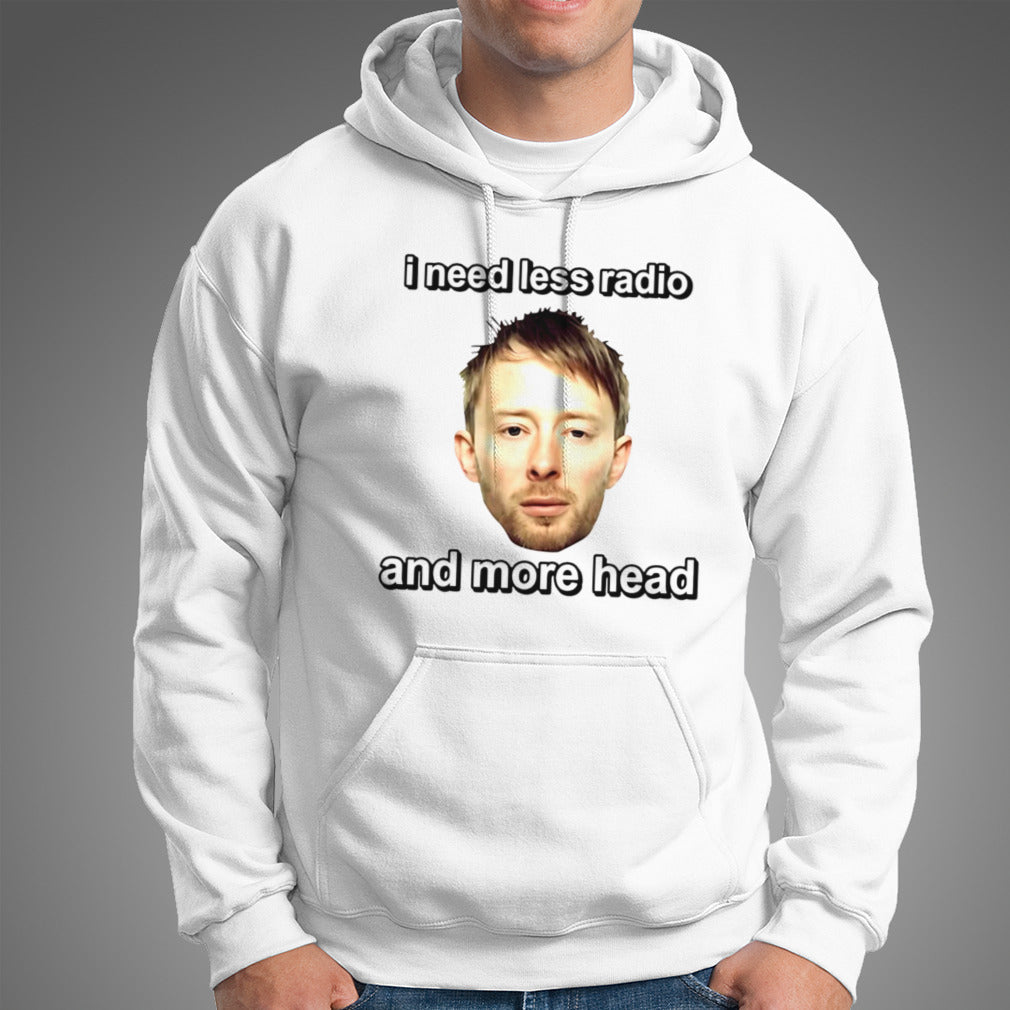Thom Yorke I need less radio and more head shirt