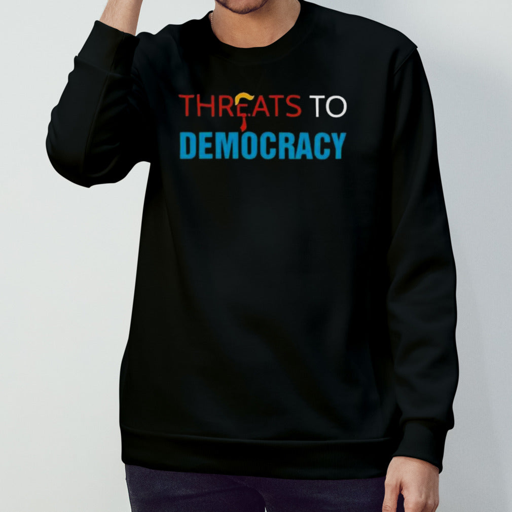 Threats To Democracy Trump 2024 T-shirt