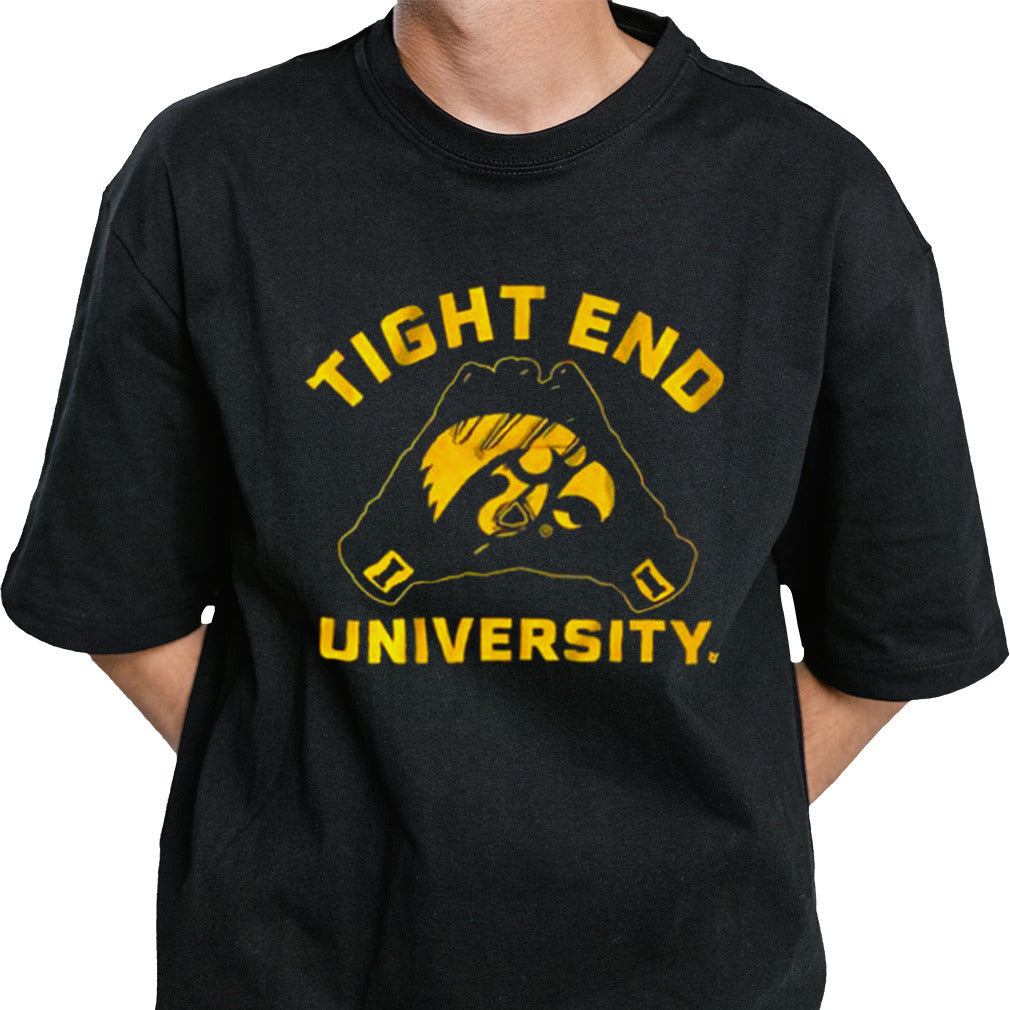Tight end university gloves shirt