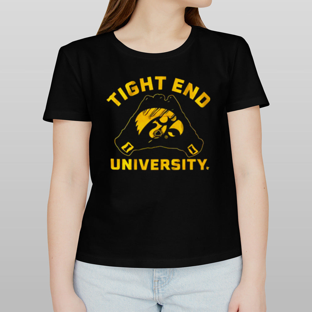 Tight end university gloves shirt