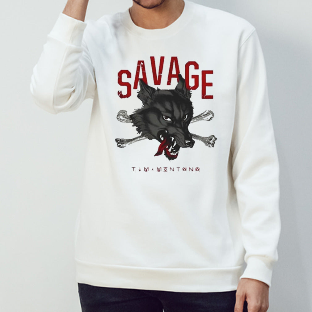 Tim Montana Savage Wolf Shirt