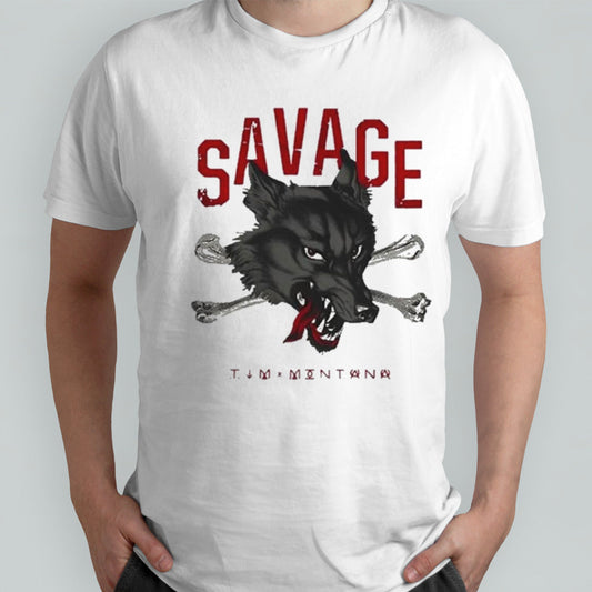Tim Montana Savage Wolf Shirt