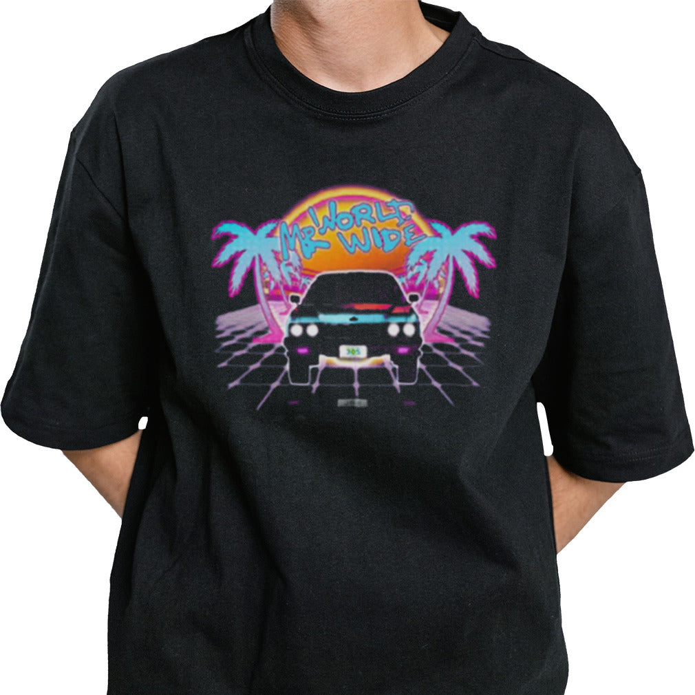 Timeless Miami Store Car Mr World Wide T Shirt