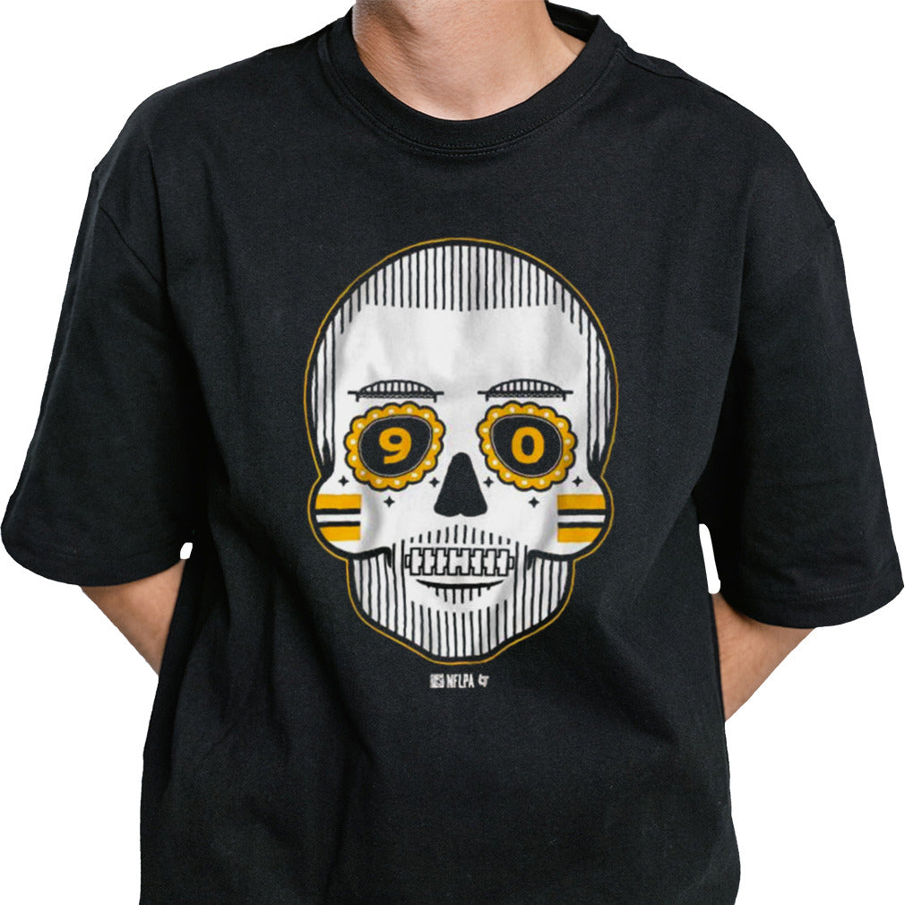 Tj Watt Sugar Skull T-shirt