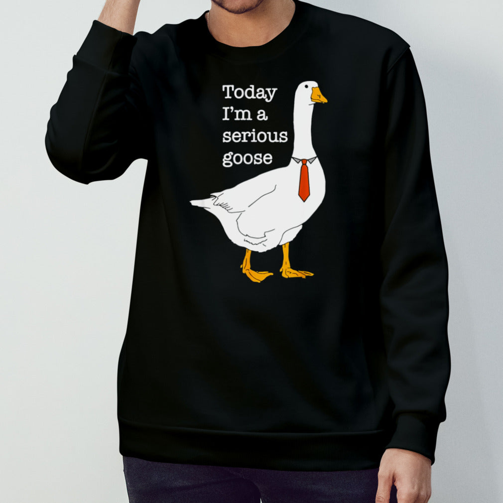 Today I Am A Serious Goose shirt