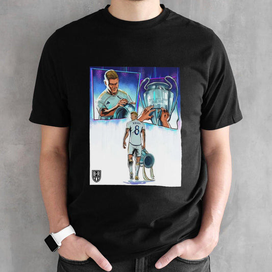Toni Kroos Bows Out Of Club Football With His Sixth Champions League Title Thanks For Kroos Legend shirt