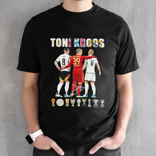 Toni Kroos Retirement With The Titles And Love T Shirt