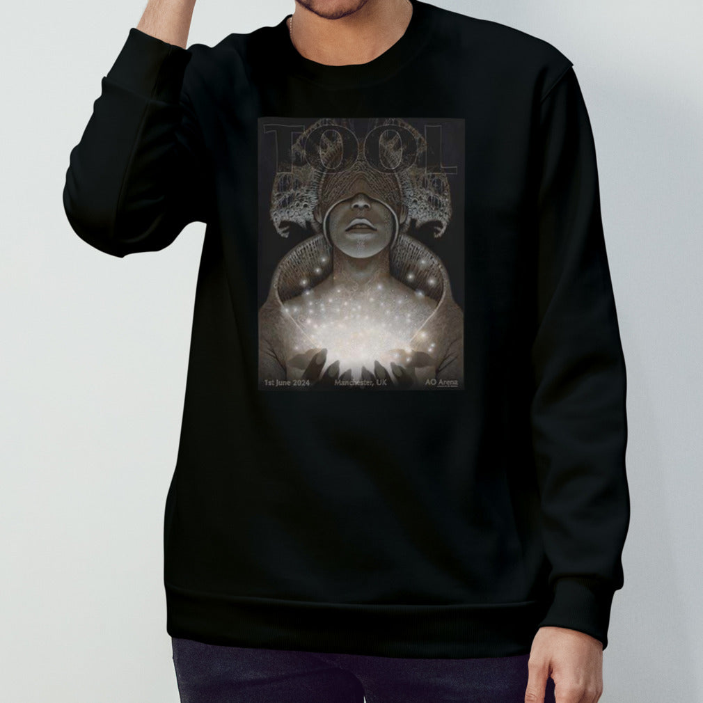 Tool Band Show In Manchester UK At The AO Arena On June 1st 2024 Art By Ed Binkley shirt