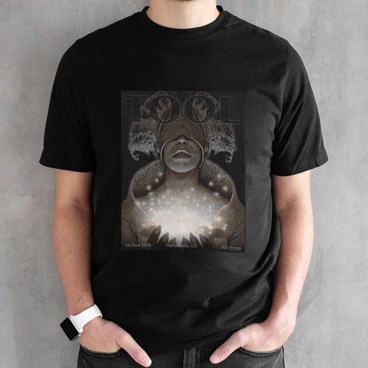 Tool Band Show In Manchester UK At The AO Arena On June 1st 2024 Art By Ed Binkley shirt