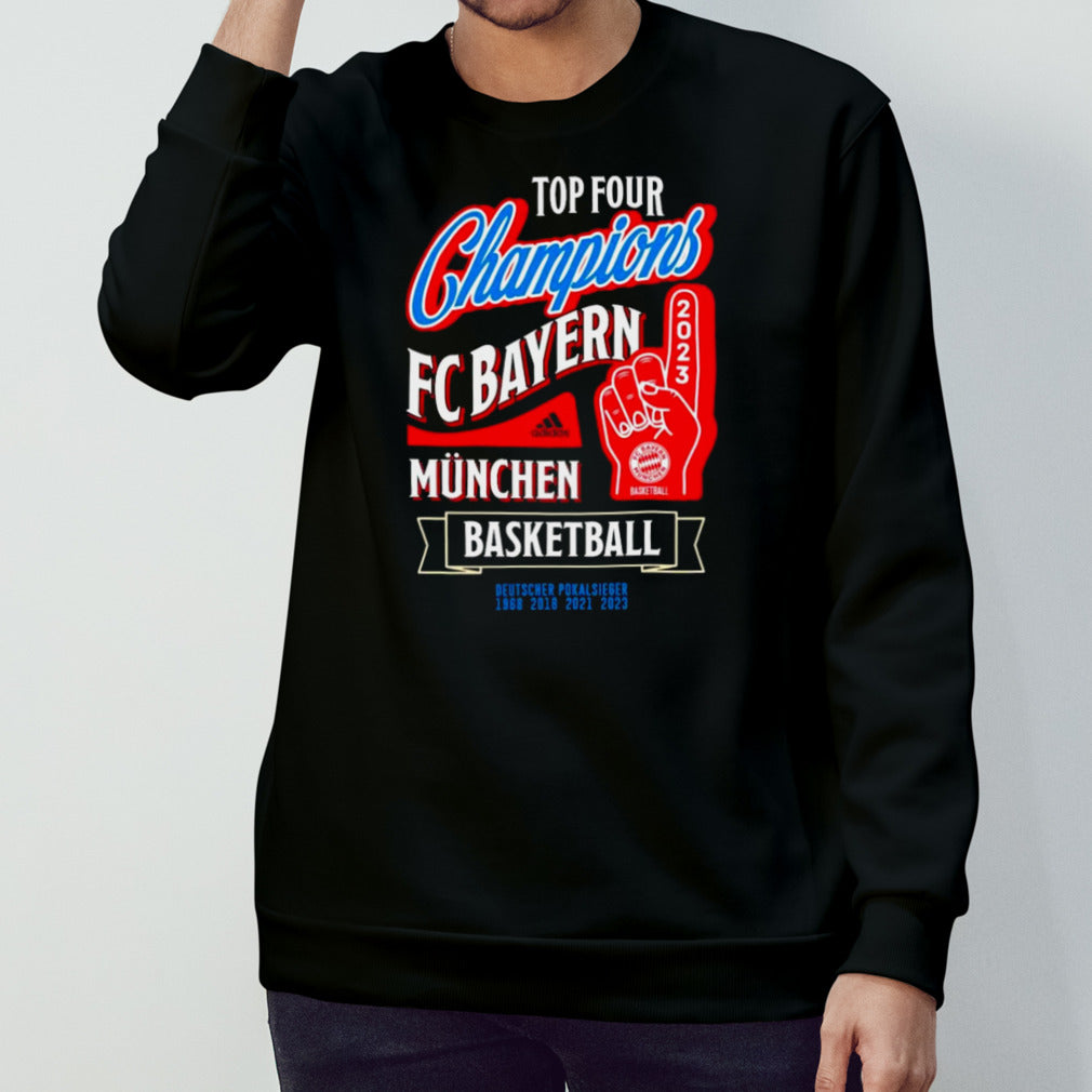Top Four Champions FC Bayern MÃ¼nchen Basketball Shirt