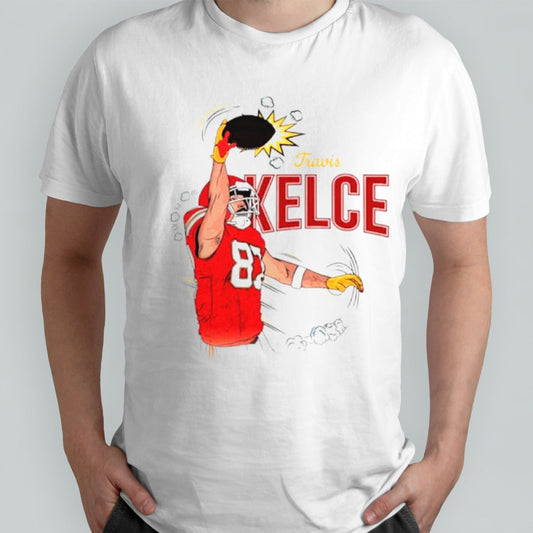 Travis Kelce Kansas City Chiefs football shirts