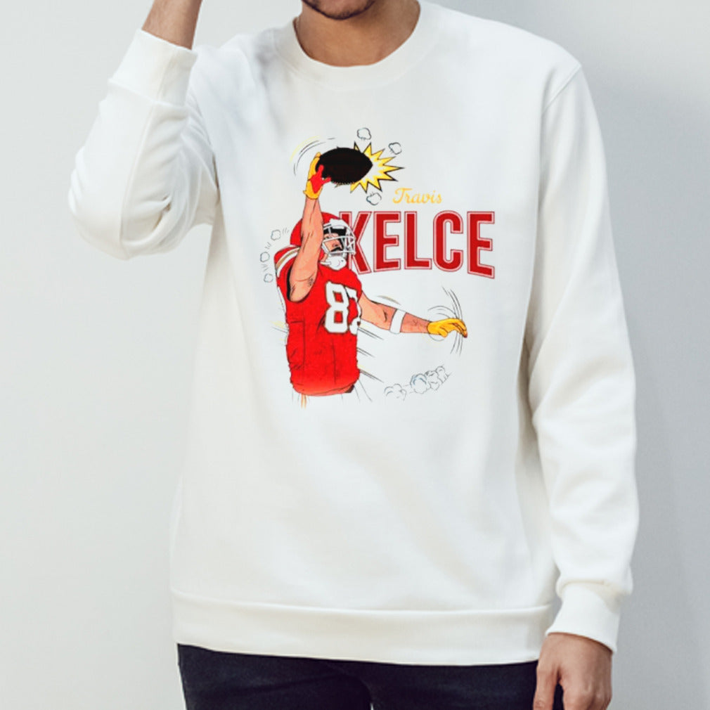 Travis Kelce Kansas City Chiefs football shirts