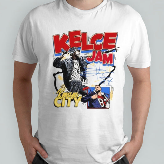 Travis Kelce Tk X Kelce Jam Jam Party Collab Shirt