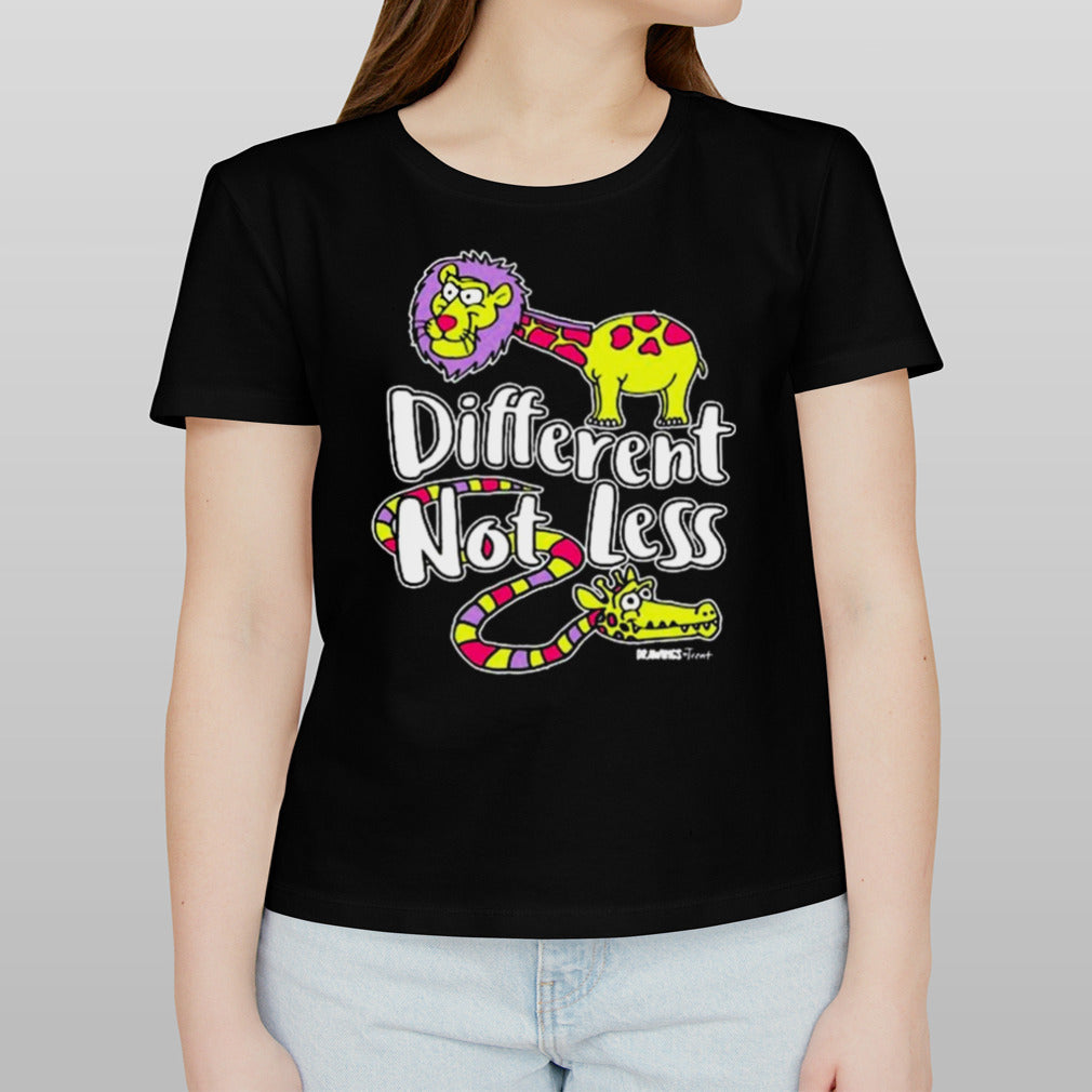 Trent Landreth Different Not Less Drawings By Trent Shirt