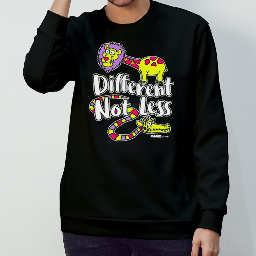 Trent Landreth Different Not Less Drawings By Trent Shirt