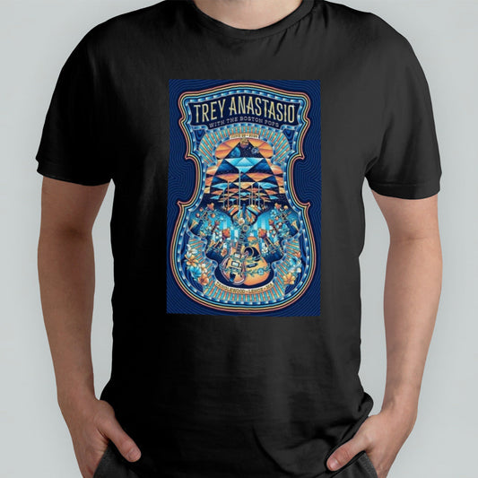 Trey Anastasio Tanglewood Lenox, MA June 29, 2024 Poster Shirt