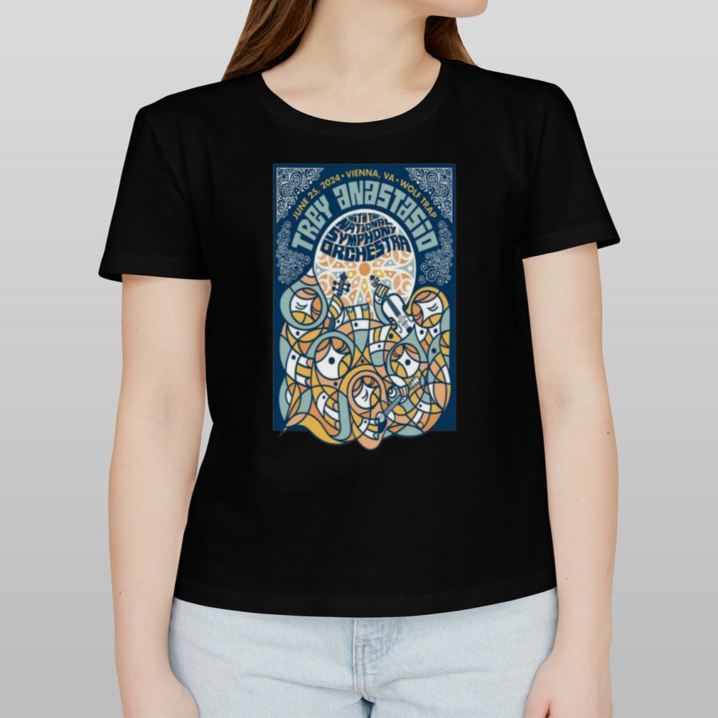 Trey Anastasio Wolf Trap Vienna, VA Jun 25 2024 Poster Shirt